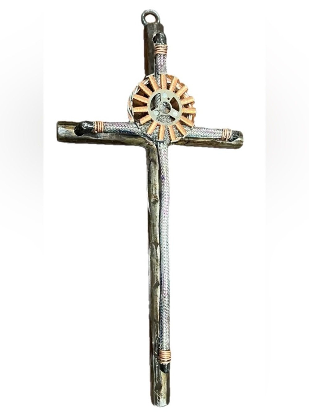 Joesph Cole Artist Rustic 14” wall cross